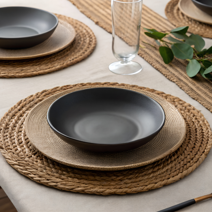 Autumn table setting