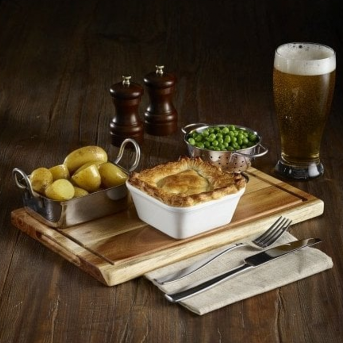 Wooden serving board