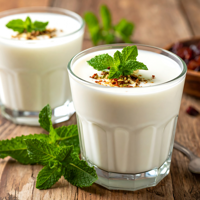 Glassware for Lassi in Indian Restaurants
