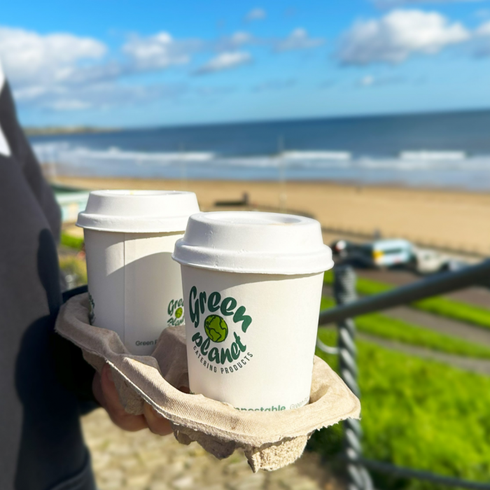 Disposable hot cups takeaway food packaging