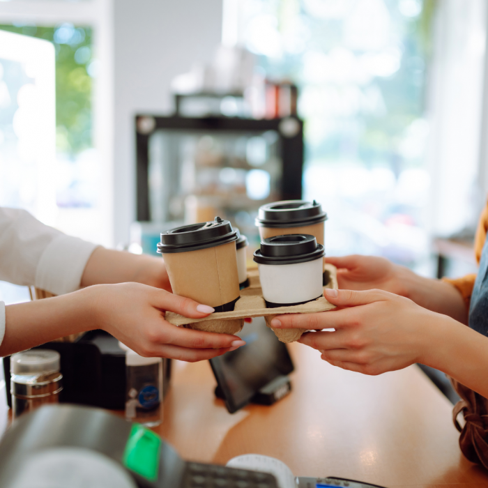 Disposable Hot Drink Cups for Coffee shop