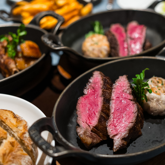 Steak sizzler plate