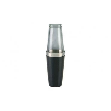 Black Vinyl Coated Cocktail Shaker Can 29oz (83cl)