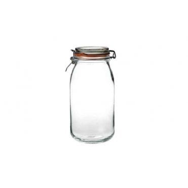 Clip Jars Preserving Jar with Clip Lid 105oz (3 Litres) | Box of 6
