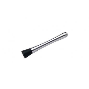 Diampnd Head Stainless Steel & Plastic Muddler | Box of 12
