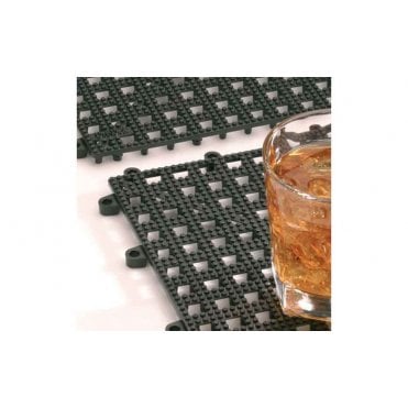 Dri-Dek Interlocking Glass Mat Black