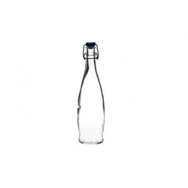 Indro Water Bottle Blue Cap 35.25oz (1 Litre) | Box of 6