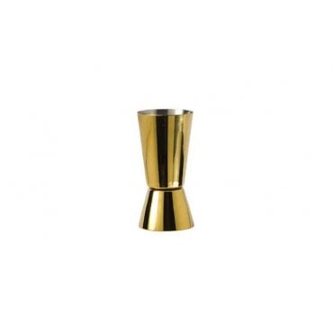 Jigger 25/50ml Gold