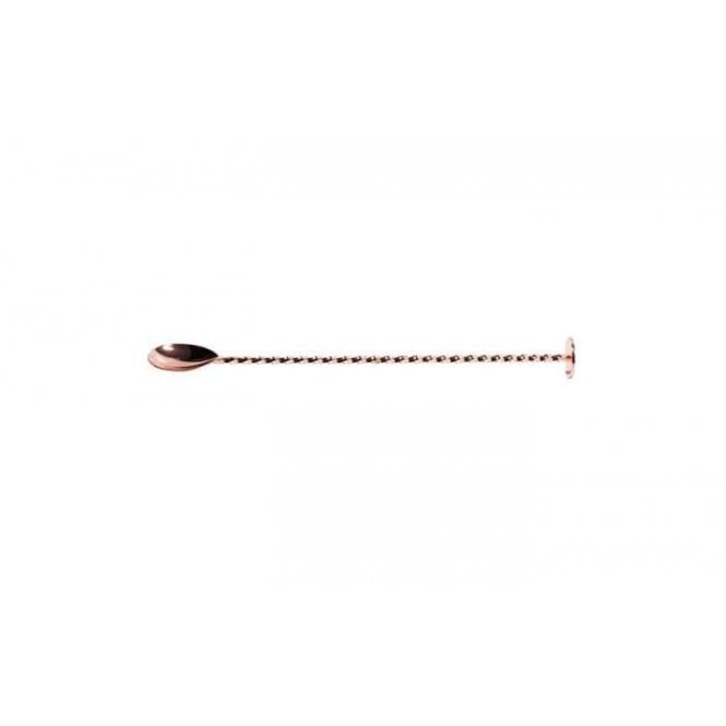 Artis Twisted Bar Spoon Copper Plated 27cm