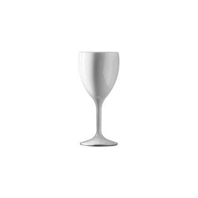 BBP Elite Premium White Polycarbonate Wine 33cl 11oz   | Case of 12