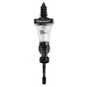 Black Solo Professional Spirit Measure 25ml