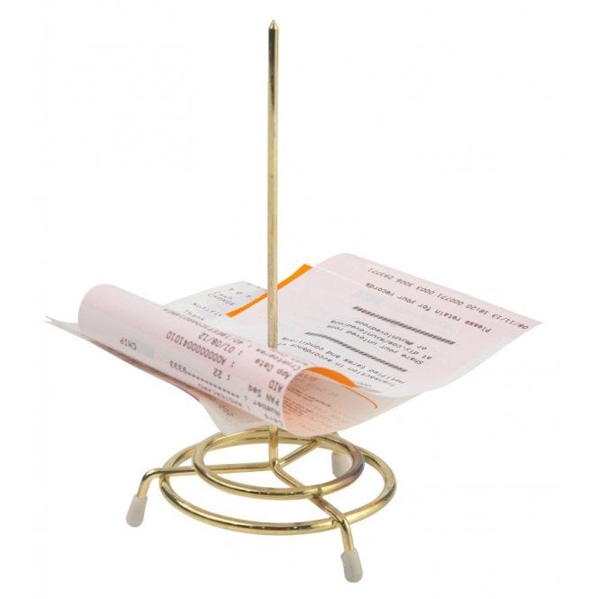 Beaumont Brass Plated Cheque Spindle 6.5