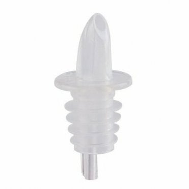 Clear Plastic Freeflow Pourer | Box of 10