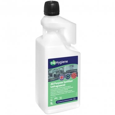 All Purpose Sanitiser (Unfragranced) Concentrate | 6x1Ltr