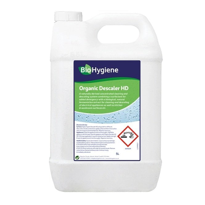 Biohygiene  Organic Descaler HD | 2 x 5 Litre