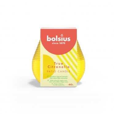 Yellow True Citronella Patio Candle | Box of 6