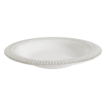 Galata Albus Deep Plate 23cm | Box of 6