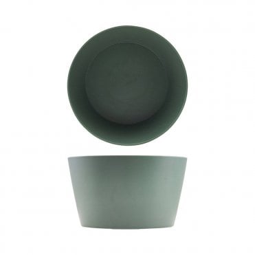GenWare Melamine Green Tableau Conical Buffet Bowl 26.5 x 15cm