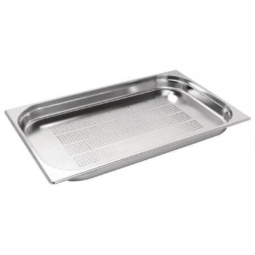 1/1 Perforated Gastronorm Pans 65mm