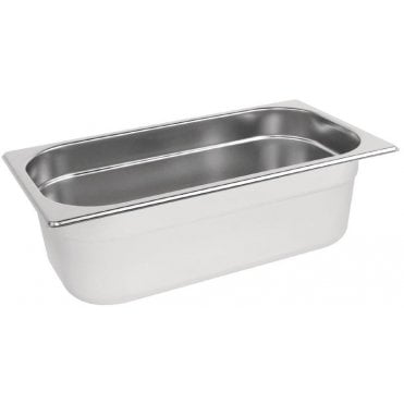 1/3 Solid Gastronorm Pans 100mm
