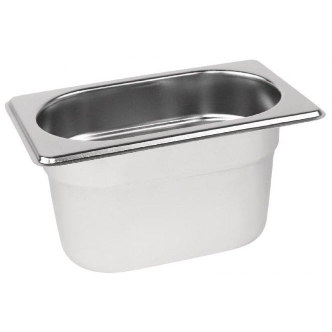 Catering Essentials 1/9 Solid Gastronorm Pans 100mm