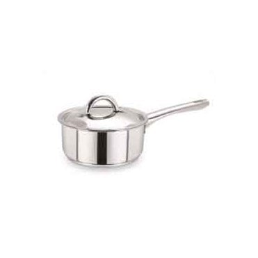 16cm Medium Duty Stainless Steel Saucepan And Lid | Case of 6