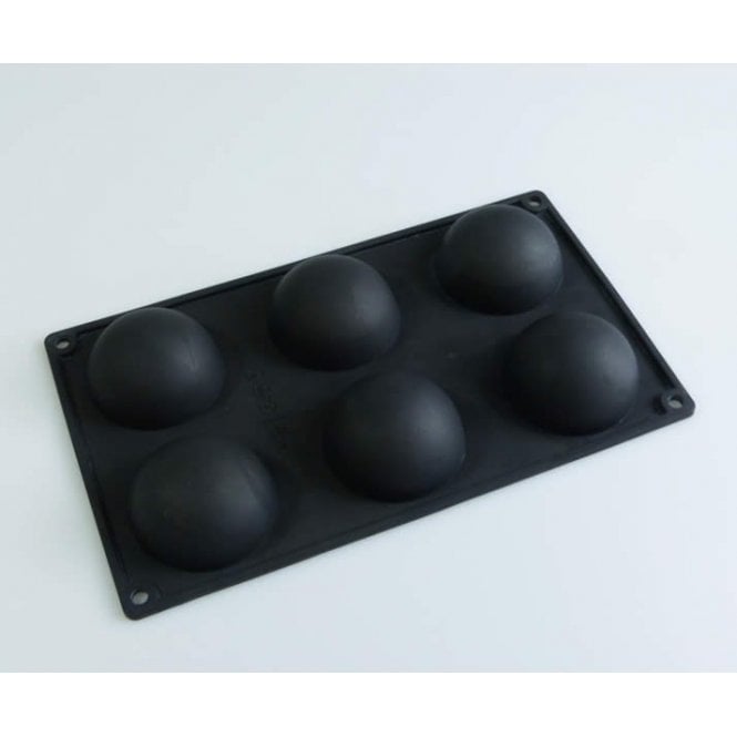 Catering Essentials 6 cell Semi Sphere Silicone Mould