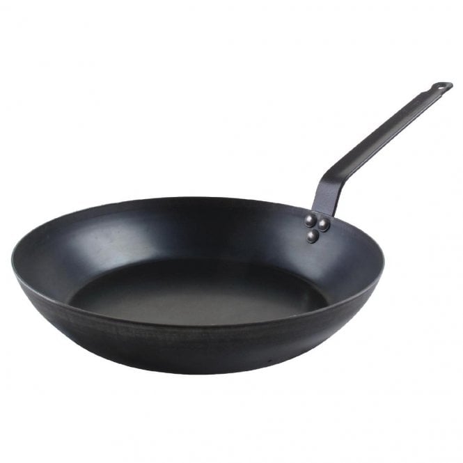 Catering Essentials Black Iron Fying Pan 12