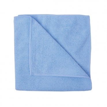 Blue Contract Microfibre Cloths 40x40cm | Pack of 10