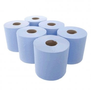 Centerfeed Blue Roll 2-ply 150m | Box of 6