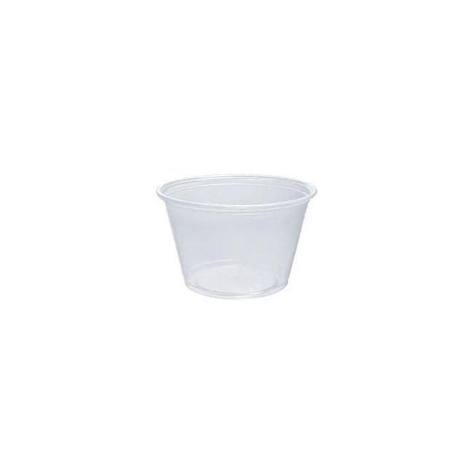 Catering Essentials Clear Cup/Souffle 4oz | Box of 2500