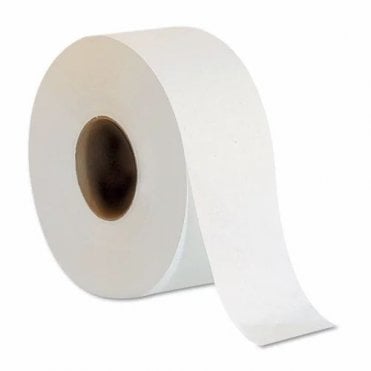 Jumbo Toilet Roll 2 Ply White | Box of 6