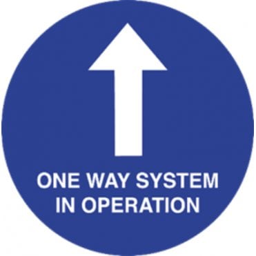 One Way System Sign