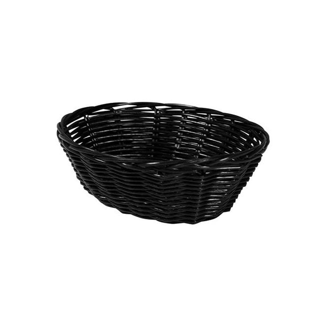 Catering Essentials Oval Wicker Basket 9.25'x6.25'x3.25'