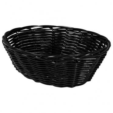 Oval Wicker Basket 9.25'x6.25'x3.25'