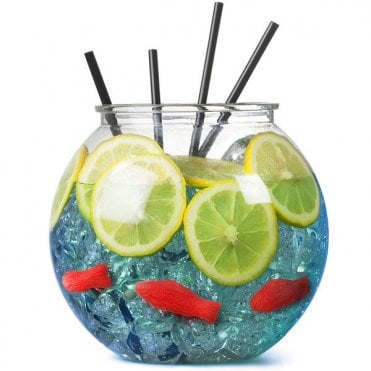 Plastic Cocktail Fish Bowl 105.5oz 3L