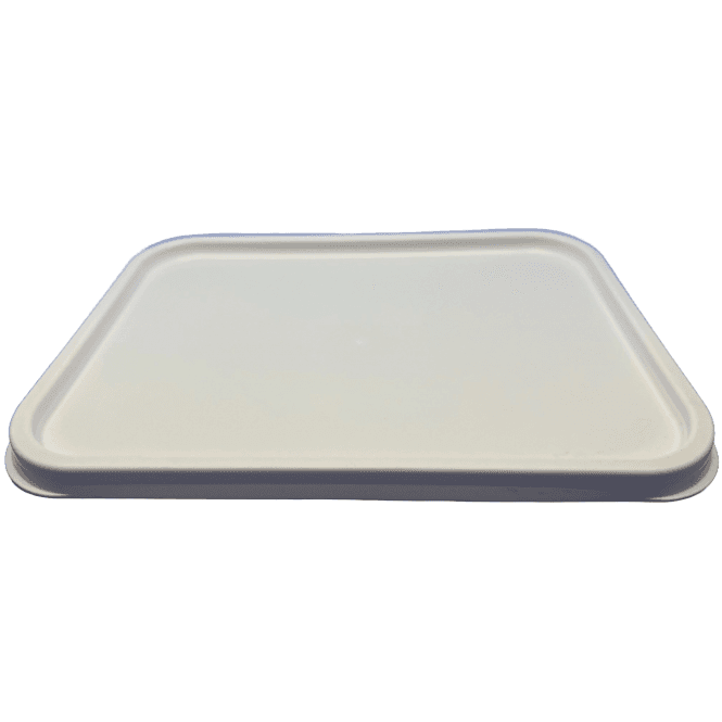 Catering Essentials Rectangular Lid White