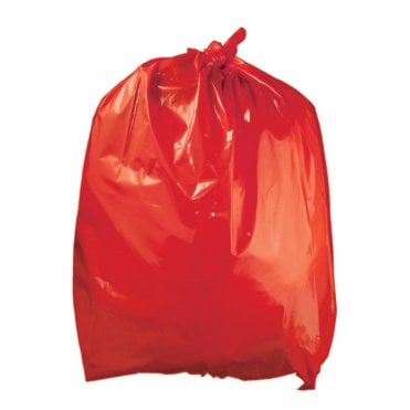 Red Refuse Sacks 90L | Box of 500