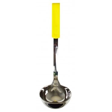 S/S Soup Ladle 7oz (Yellow Pp Handle)