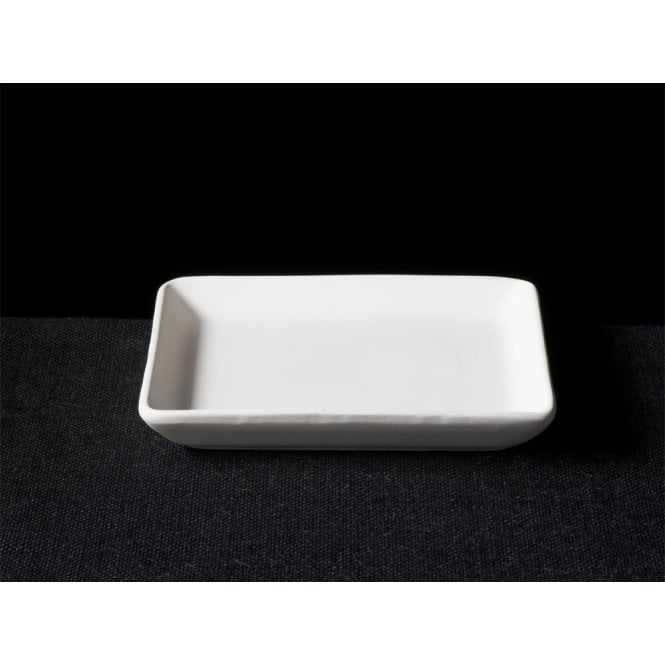 Catering Essentials Square Plate Raised Side 18x18cm | Box of 20