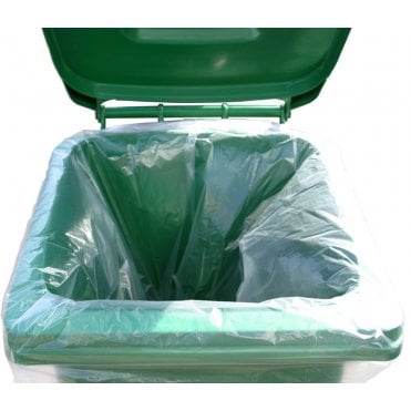 Wheelie Bin Liners - Clear | 1x50
