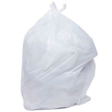 White Extra Heavy Duty Swing Bin Liners 12x23x30"  | Case of 500