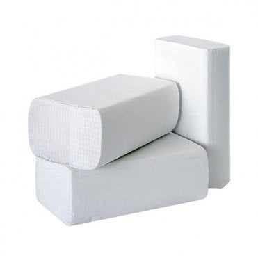 Z Fold 1Ply White Paper Towel 242x85mm | 15x200