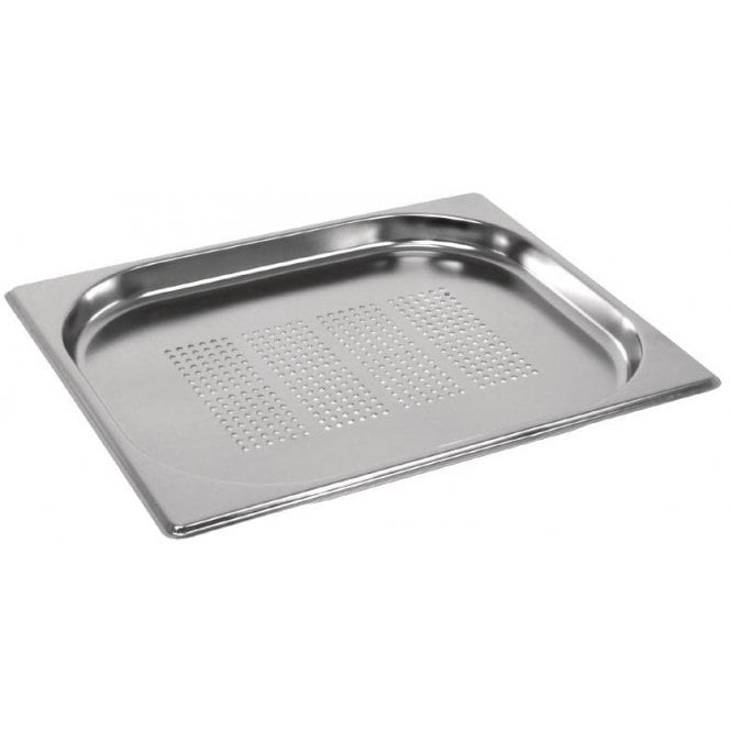 Chefset Stainless Steel 1/2 Perforated Gastronorm Container 40mm