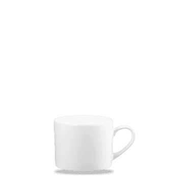 Alc Ambience White Can Teacup 8oz | Box of 6