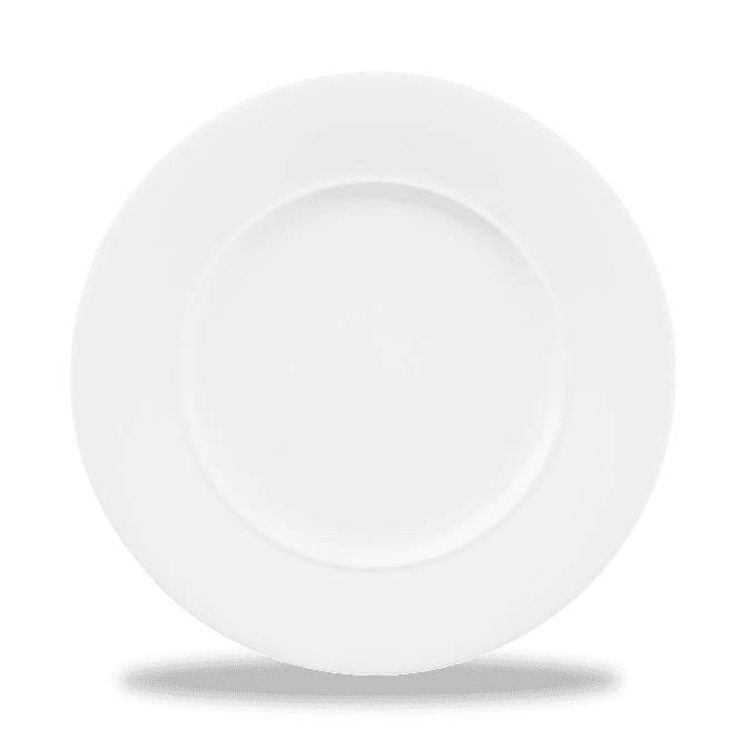 Churchill Alc Ambience White Standard Rim Plate 22cm | Box of 6