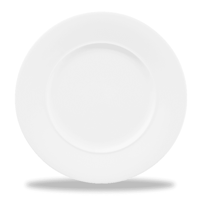 6 Inch Rim Plate Churchill Alc Ambience White Standard Rim Std Rim Plate 28cm | Box of 6 ...
