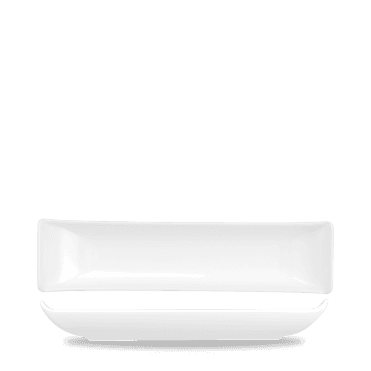 Alchemy Balance White Buffet Boat Dish 15.375" | Box of 6