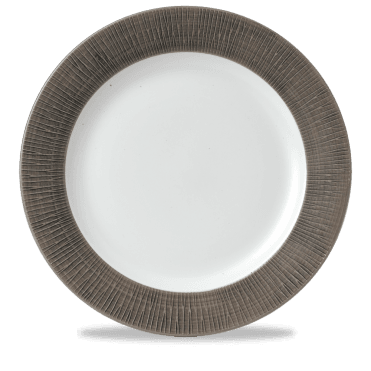 Bamboo Spinwash Dusk Footed Plate 12" | Box of 12