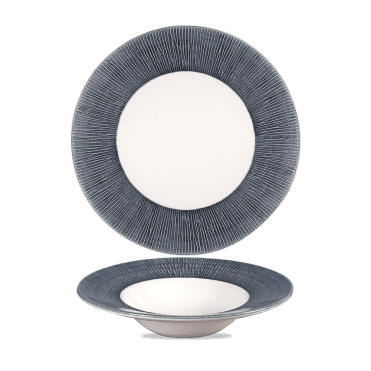 Bamboo Spinwash Mist Wide Rim Bowl 24cm | Box of 12